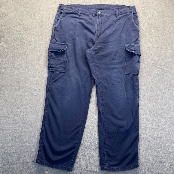 Tyndale Workwear Men's Flame Resistant ‎ Pants Navy Blue,Size W 42X L32 - Picture 1 of 13